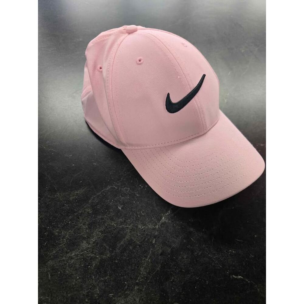 Nike Dri-FIT Club Cap Pink Embroidered Swoosh Adjustable Athletic Hat Size L/X